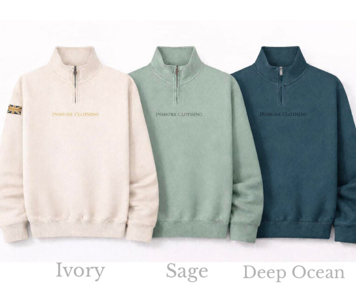 Inshore 1/4 Zip Sweater